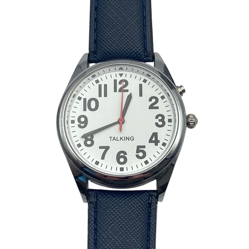 ROHS Talking Men's Watch 42mm - New Battery - Adjustable Band - Human Voice